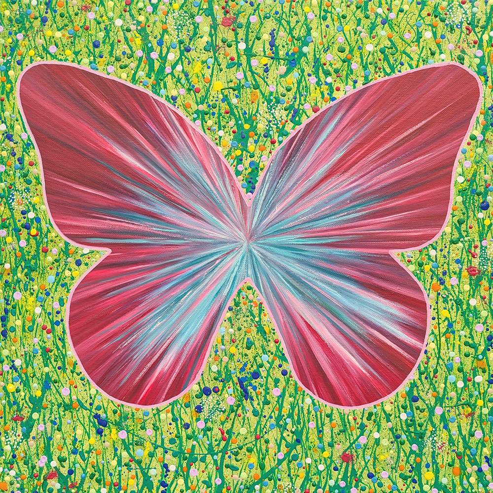 Navy Sloth - Wildflower Butterfly Moments- Low res